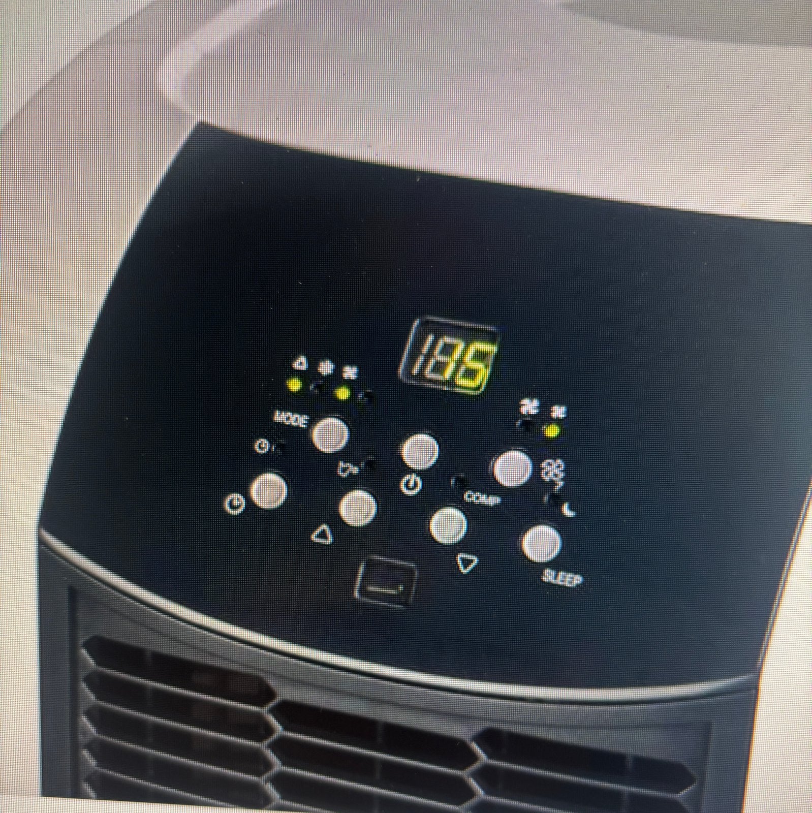 Mobiele airco 2400watt 8000btu a/c airconditioning, Ophalen, Zo goed als nieuw, Mobiele airco, 3 snelheden of meer