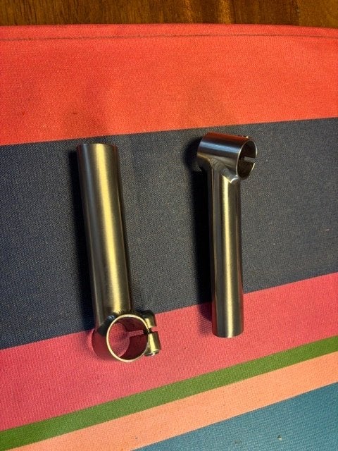 Van Nicholas titanium bar ends, Ophalen, Zo goed als nieuw, Titanium