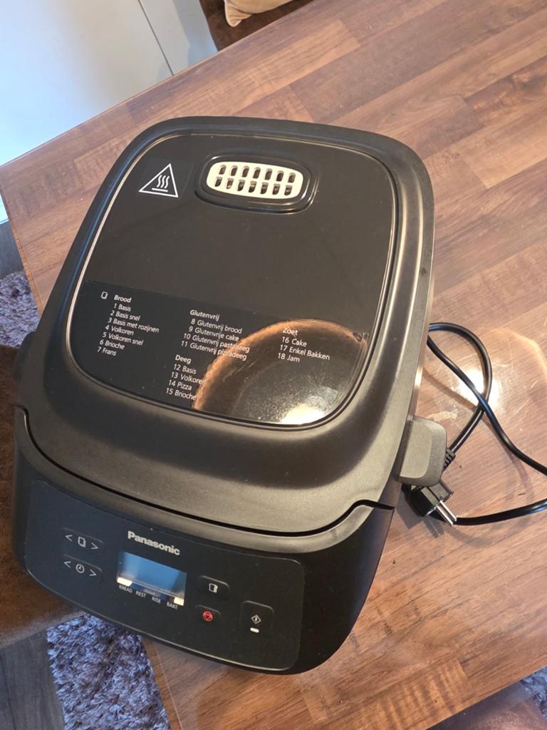 Panasonic SD-PN100KXE automatische mini broodbakmachine – zw, Witgoed en Apparatuur, Ophalen of Verzenden, Nieuw