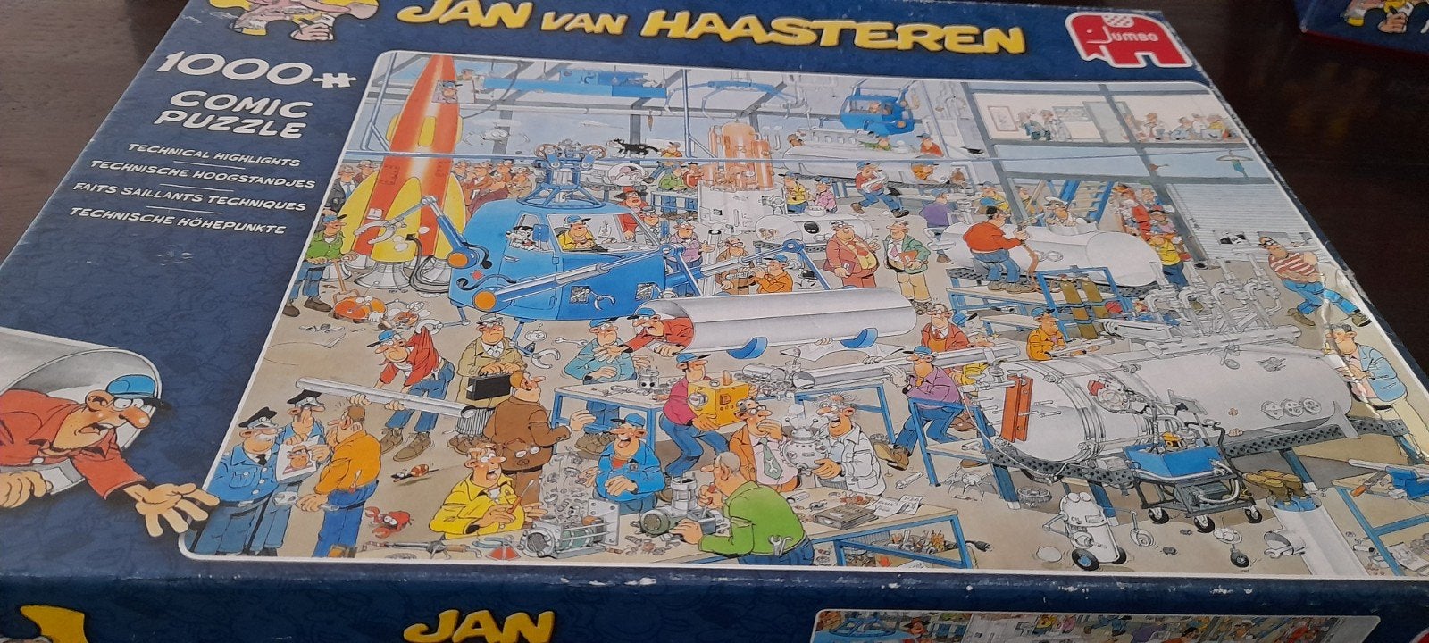 Puzzel Jan van Haasteren, Ophalen, 500 t/m 1500 stukjes, Gebruikt