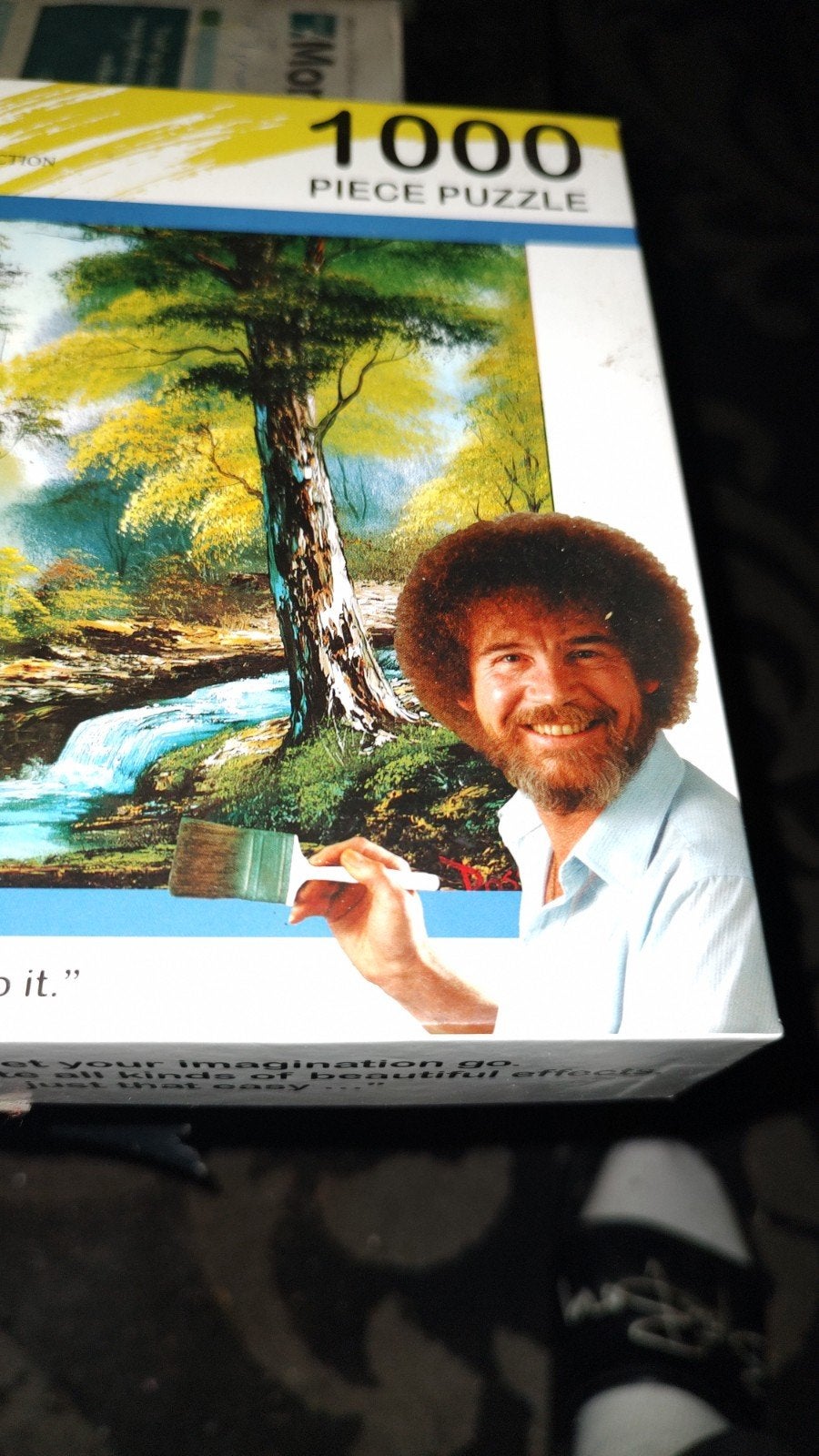 Bob Ross 1000 piece puzzle Didam, Alle leeftijden, Ophalen of Verzenden, Zo goed als nieuw, Natuur