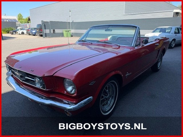 Ford USA Mustang 289 V8 Cabriolet, Auto's, Automaat, Cabriolet, Origineel Nederlands, Onderhoudsboekje