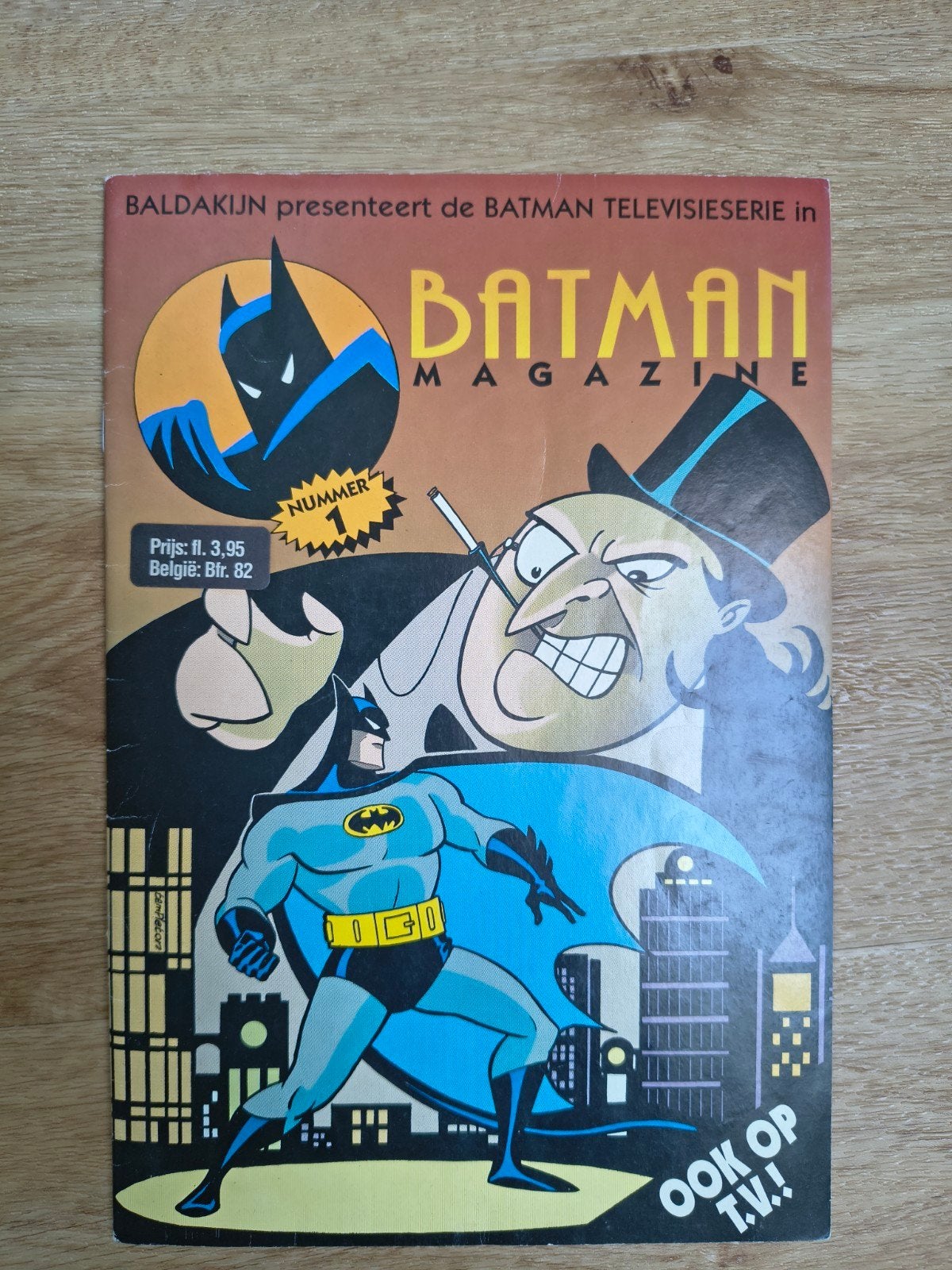 Batman Magazine Nr.1 (Baldakijn), Boeken, Eén stripboek, Ophalen of Verzenden, Gelezen