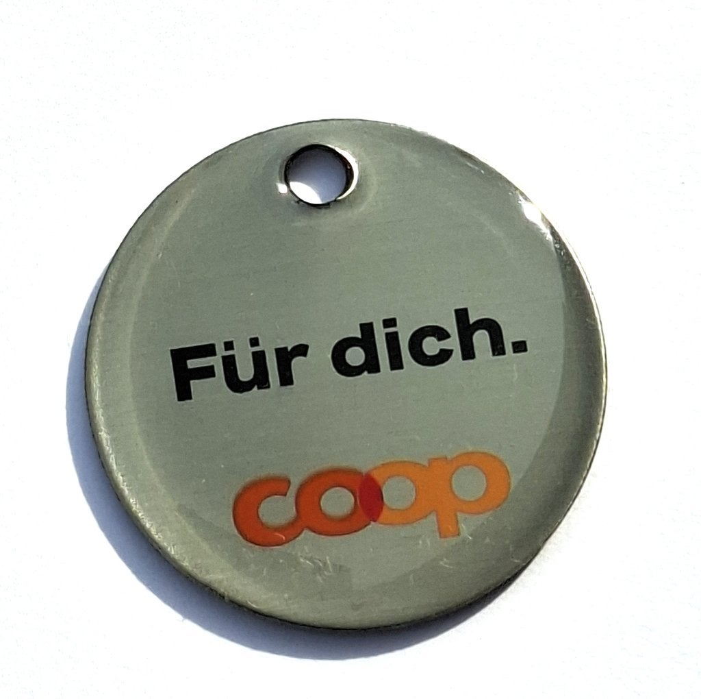 winkelwagenmunt COOP Zwitserland, Verzamelen, Winkelwagenmuntjes, Ophalen of Verzenden
