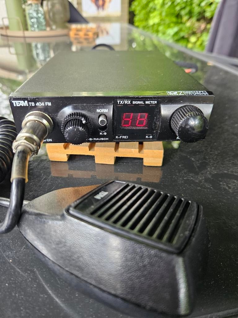 CB zender 40 kanalen Team TS404 FM, Ophalen of Verzenden, Gebruikt