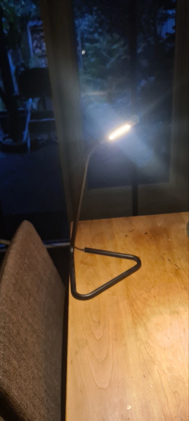 zwarte verstelbare ikea bureaulamp, Ophalen, Zo goed als nieuw, Minder dan 100 cm