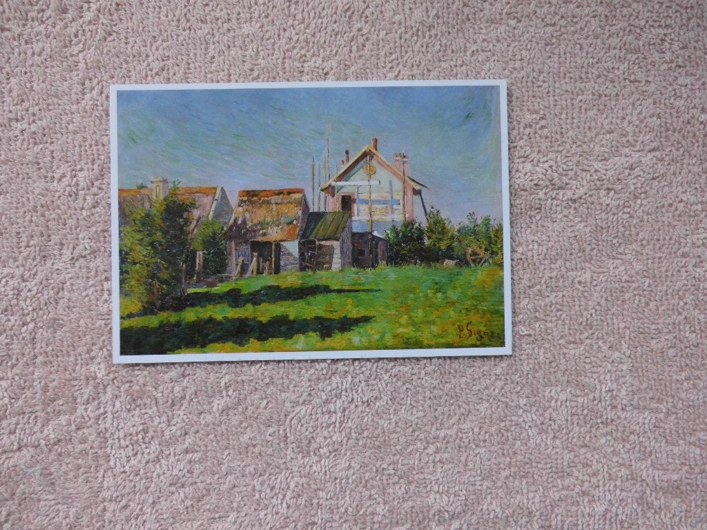 Paul Signac, 1863-1935. Kröller Müller Otterlo, Ophalen of Verzenden, Voor 1920, Ongelopen, Sterren en Beroemdheden