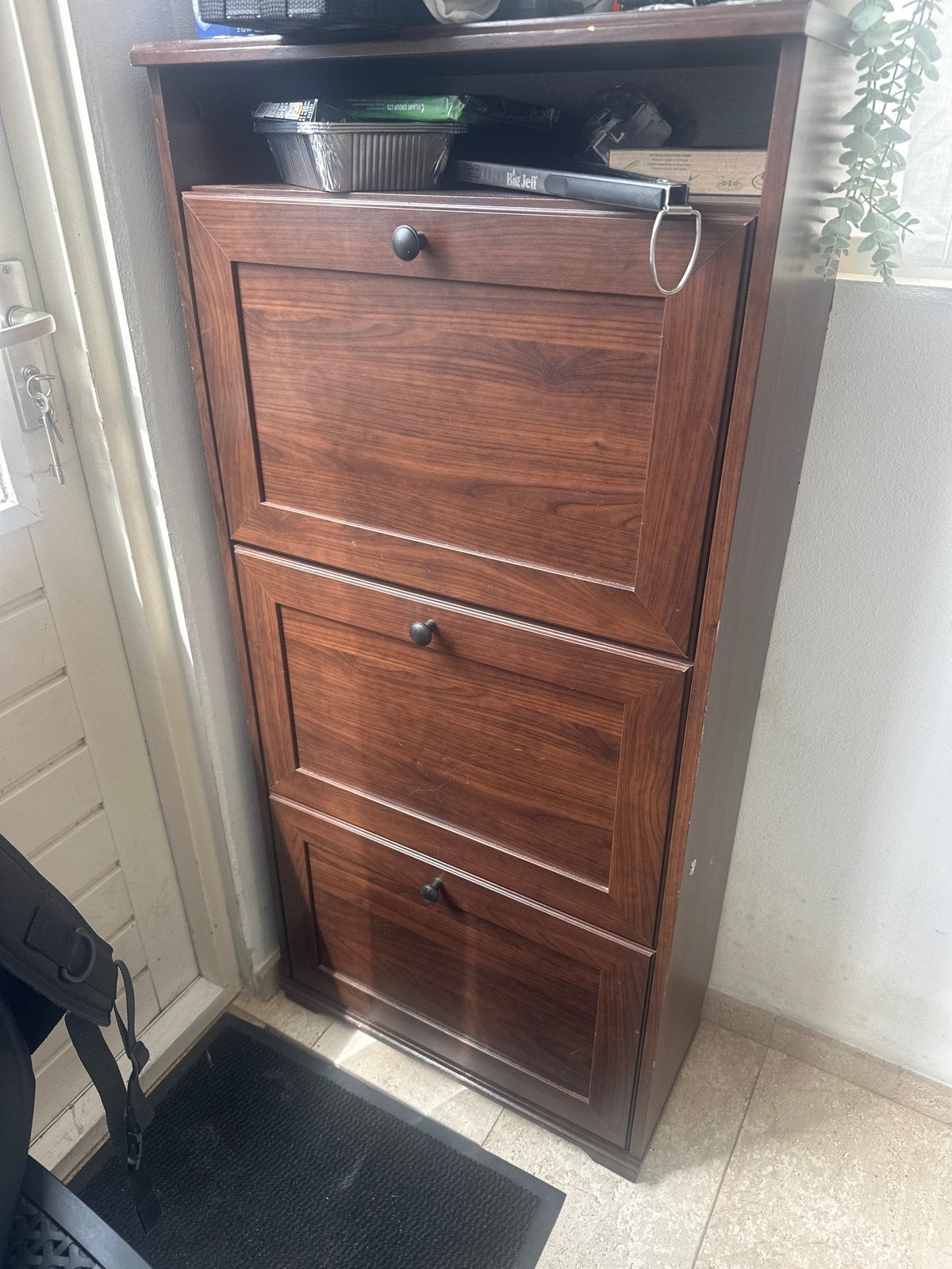 Schoenekast ikea bruin, Ophalen of Verzenden, Nieuw