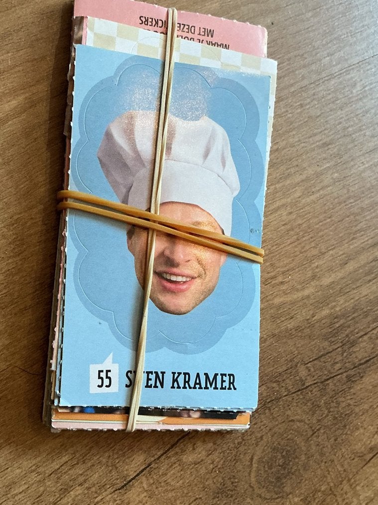 Jumbo stickers koken, Verzamelen, Ophalen of Verzenden, Gebruikt, Winkel of Supermarkt
