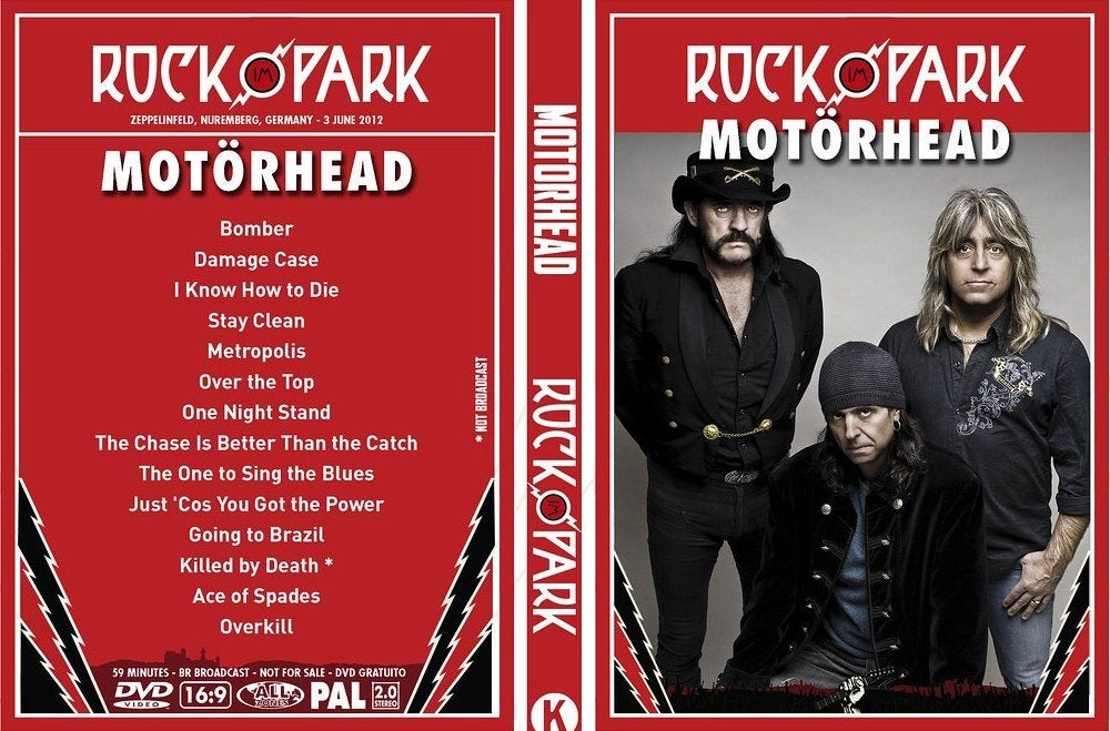 Motorhead Rock im park 2012, Alle leeftijden, Verzenden, Nieuw in verpakking, Concert