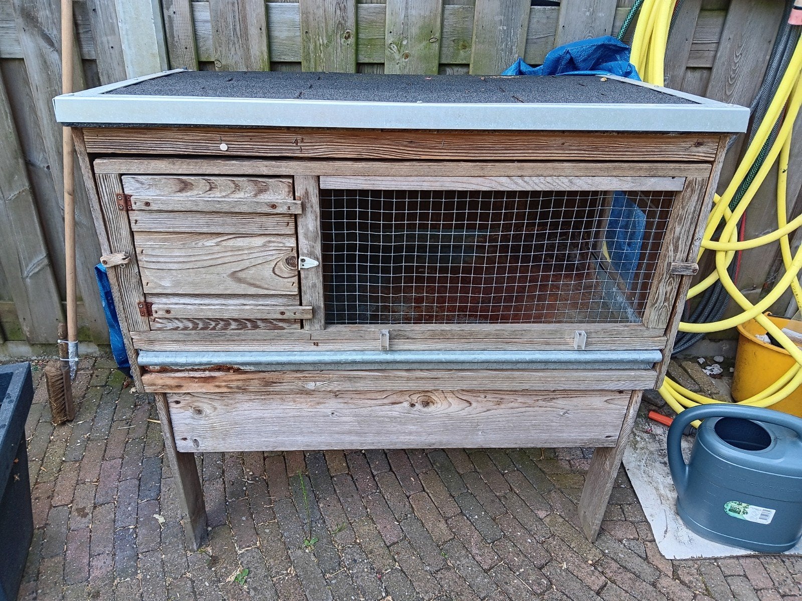 Gebruikt konijnenhok, Ophalen, 90 cm of meer, Konijn, Hok