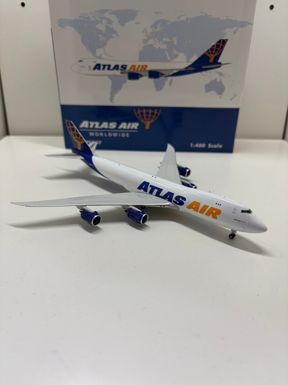 Phoenix Models Atlas Air Boeing 747-87UFschaal 1:400, Ophalen of Verzenden, Nieuw, Schaalmodel