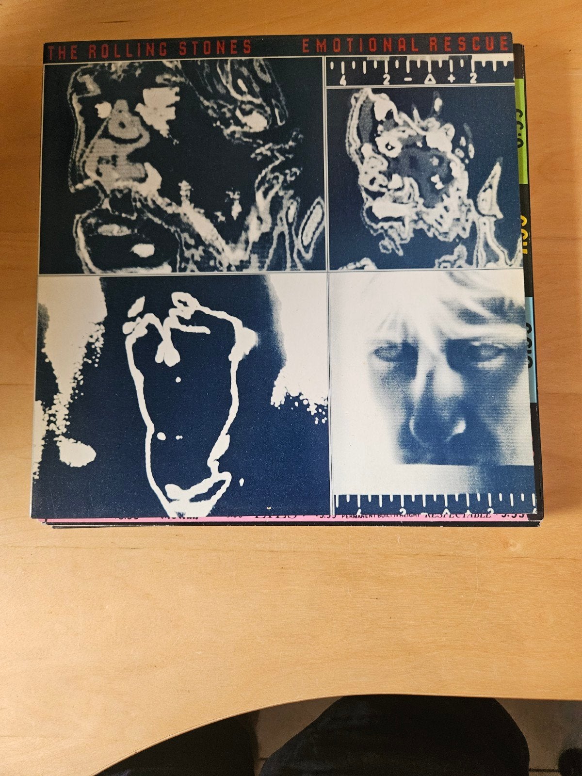The Rolling Stones - Emotional Rescue LP (1980), Ophalen of Verzenden, Gebruikt