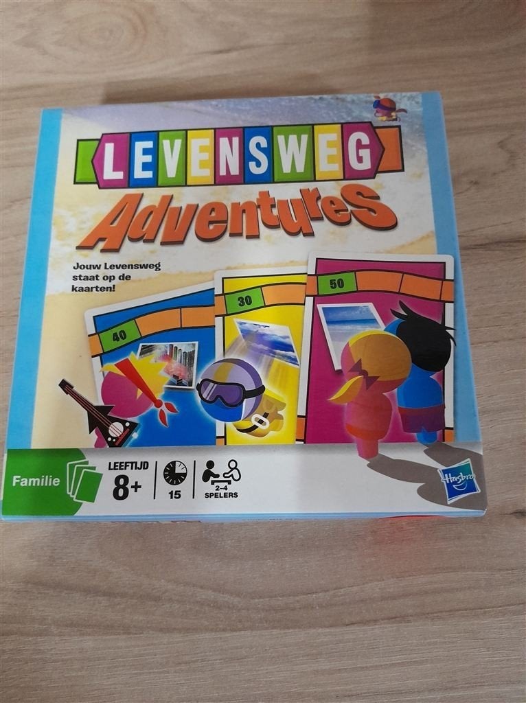 Levensweg adventures kaartspel - s4761, Verzenden, Zo goed als nieuw