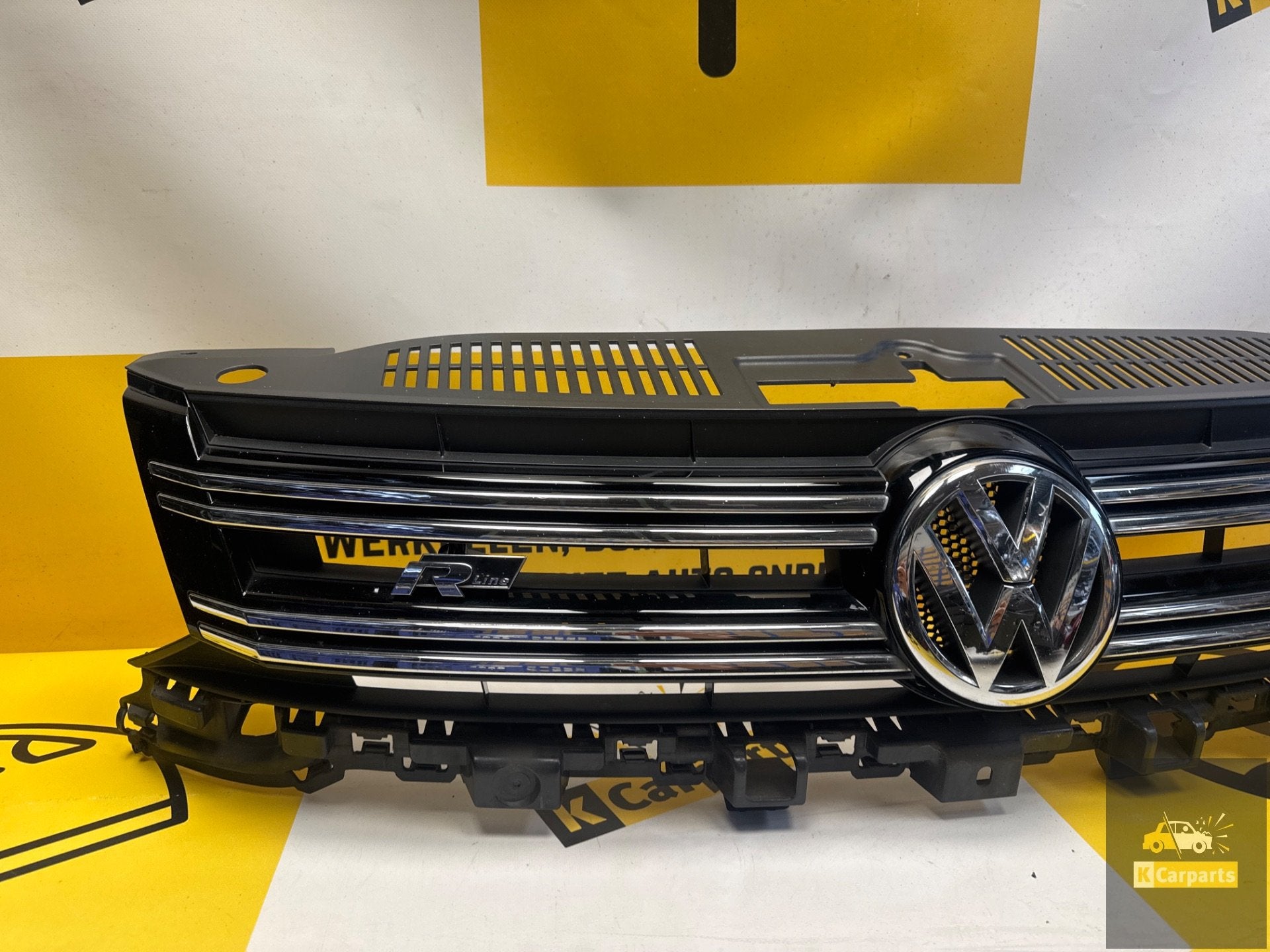 Volkswagen Vw Tiguan Grill 11-16 5N grill 5N0853653E R-Line, Auto-onderdelen, Info@fabrikant.eu, Ophalen of Verzenden, Bumper