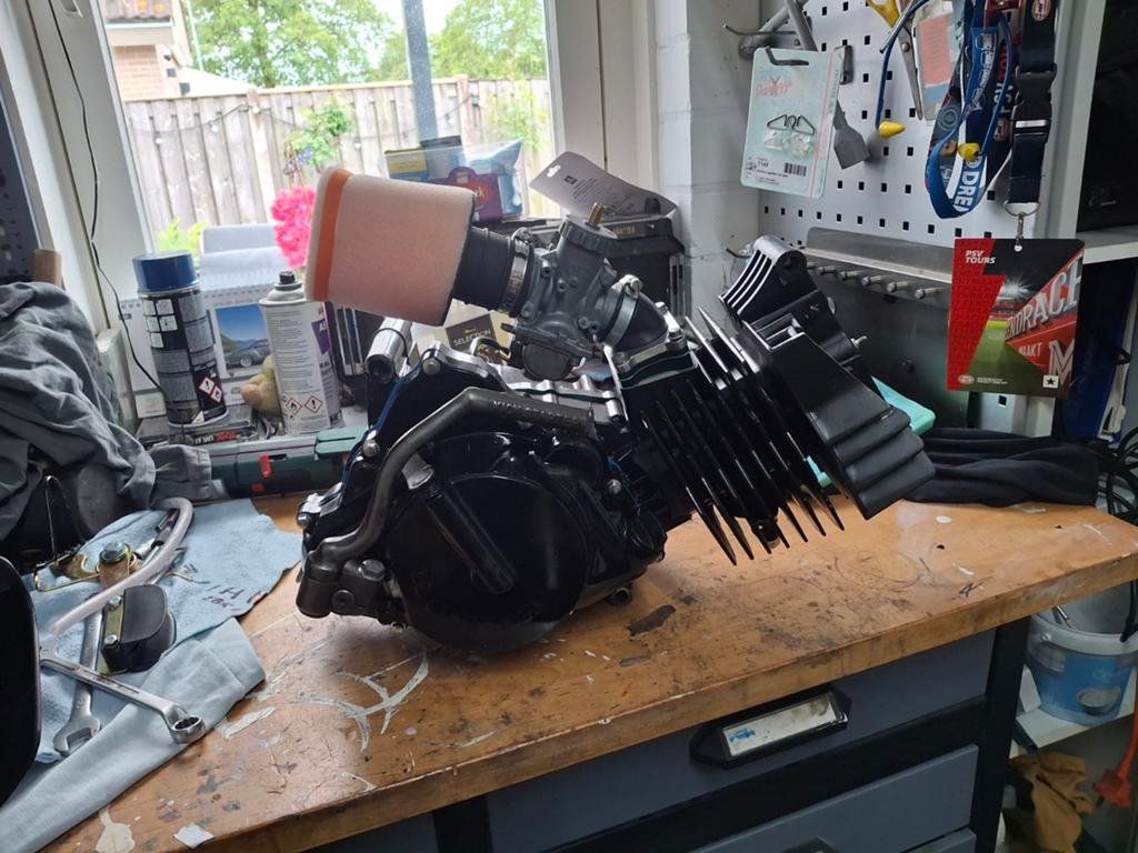 Honda mt mtx mb 125cc 5bak blok gerviseerd plug and play, Ophalen of Verzenden, Zo goed als nieuw, 125 cc, MT