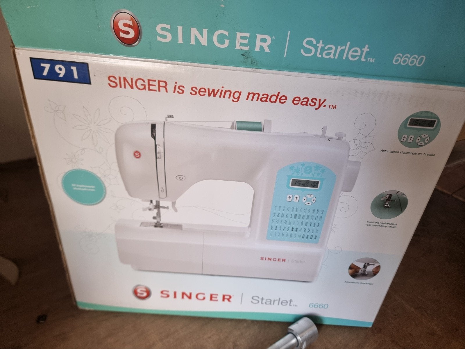 2 Singer Naaimachines - Starlet 6660 & Model 8280, Ophalen