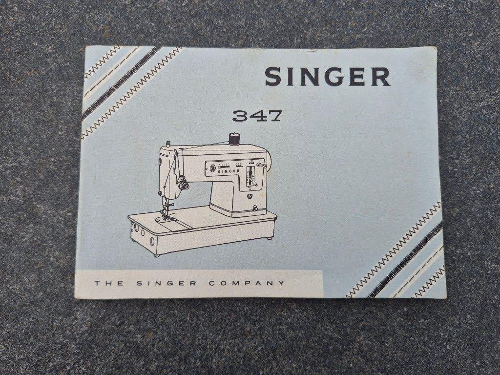 Gebruiksaanwijzing Singer 347, Ophalen of Verzenden