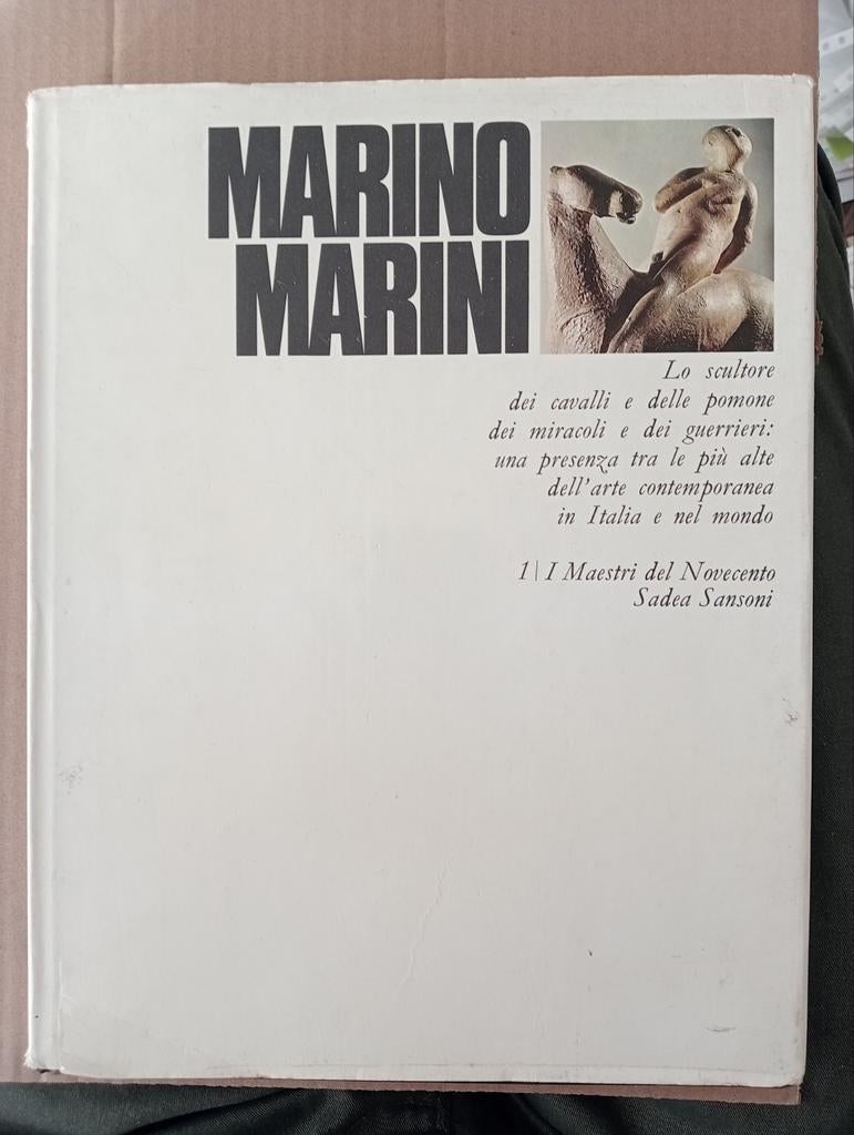 Marino Marini: Beeldhouwer van Paarden en Wonderen, Ophalen of Verzenden, Gelezen, Beeldhouwkunst, Sadea Sansoni