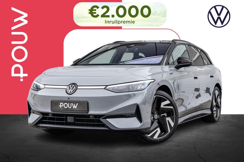 Volkswagen ID.7 Tourer Pro Limited Edition 286pk 77 kWh | St, Auto's, Automaat, 12 maanden, Achterwielaandrijving, Zwart