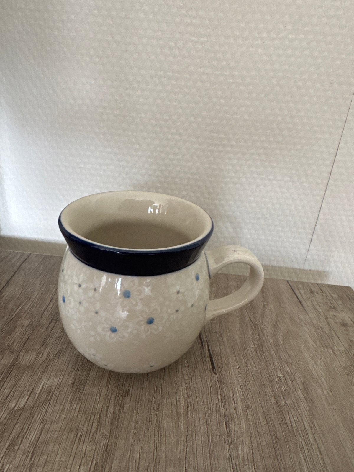 Bunzlau Castle boerenmok 240ml - Handgemaakt aardewerk, Ophalen, Overige merken, Landelijk/Boerenbont, Mok