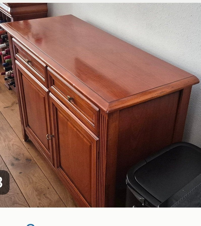 Mooi dressoir van echt kersenhout - 120x90x50 cm, Huis en Inrichting, Kasten | Dressoirs, Gebruikt, 100 tot 150 cm, Ophalen of Verzenden