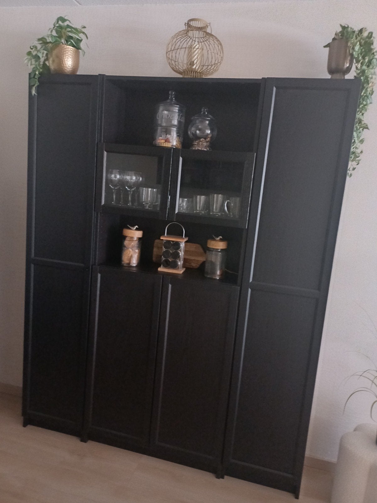 Mooie grote kast  Ikea (Billy)                    # ZGAN#, Ophalen, Met deur(en), 200 cm of meer, Zo goed als nieuw