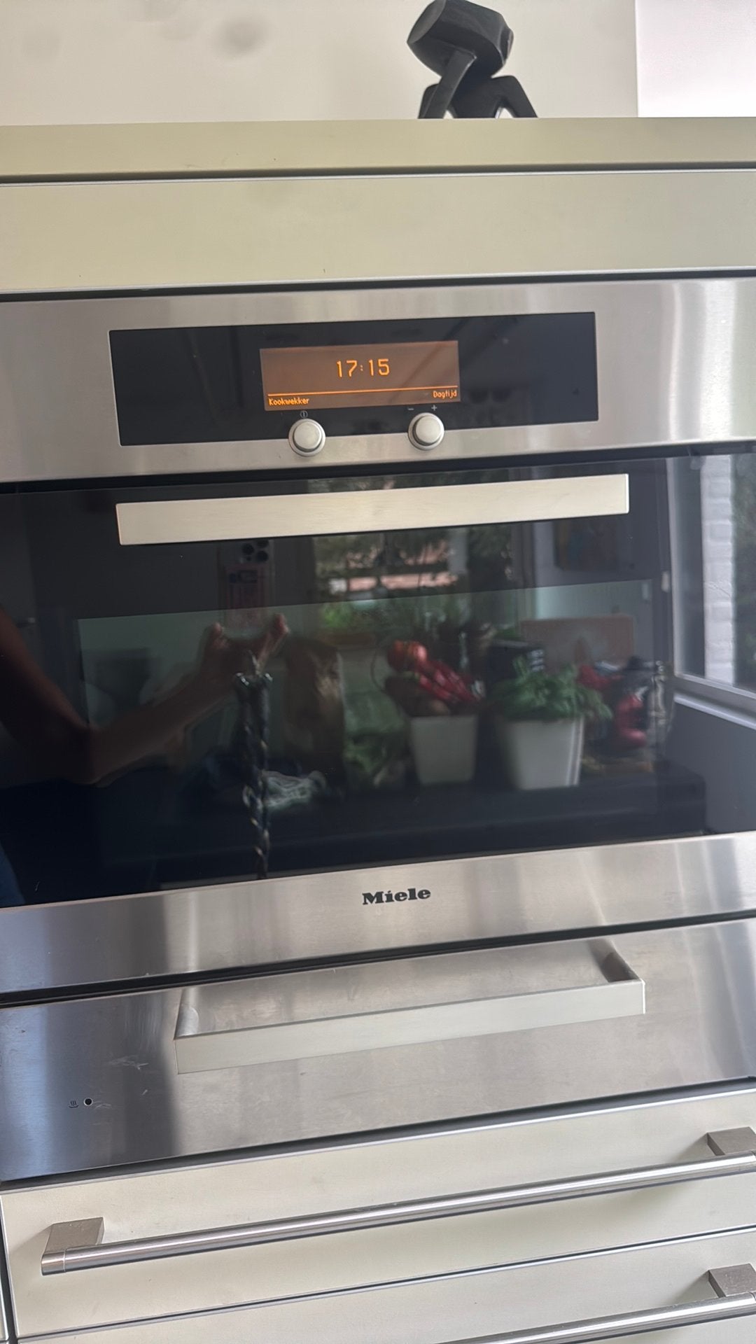Miele inbouw combi magetron oven gebruikt / onderdelen, Ophalen, Niet werkend