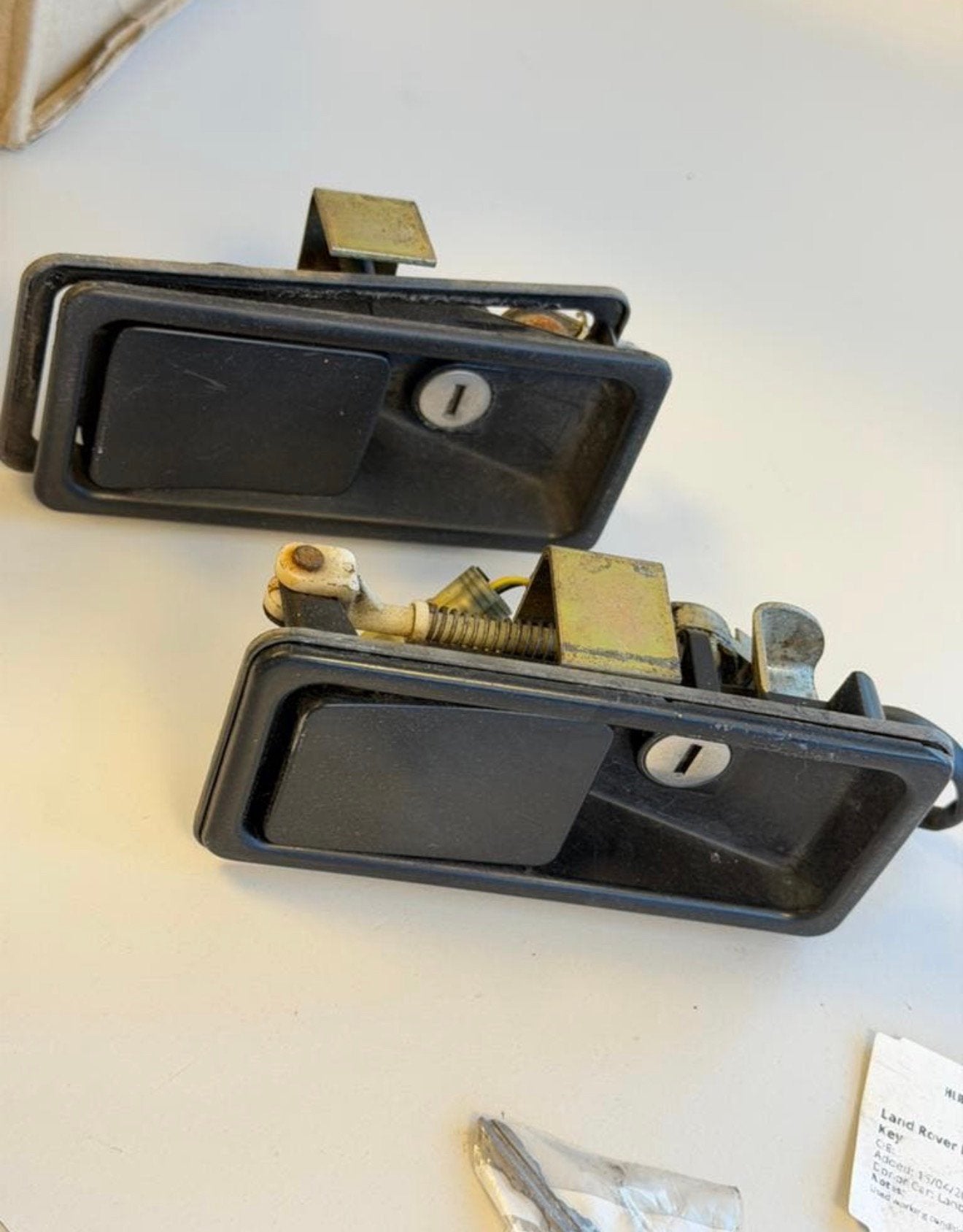 Land Rover Discovery 1 Deurgrepen set L + R Met Sleutel OEM, Ophalen of Verzenden, L, L, L