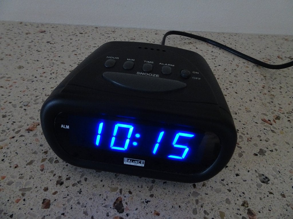 wekker-klok, Ophalen of Verzenden, Zo goed als nieuw, Digitaal