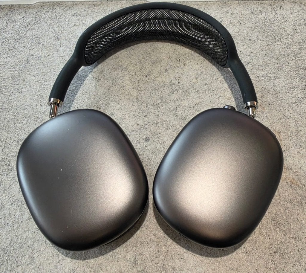Apple AirPods Max 1e generatie - Spacegrijs, Ophalen of Verzenden, Zo goed als nieuw, Draadloos, Grijs