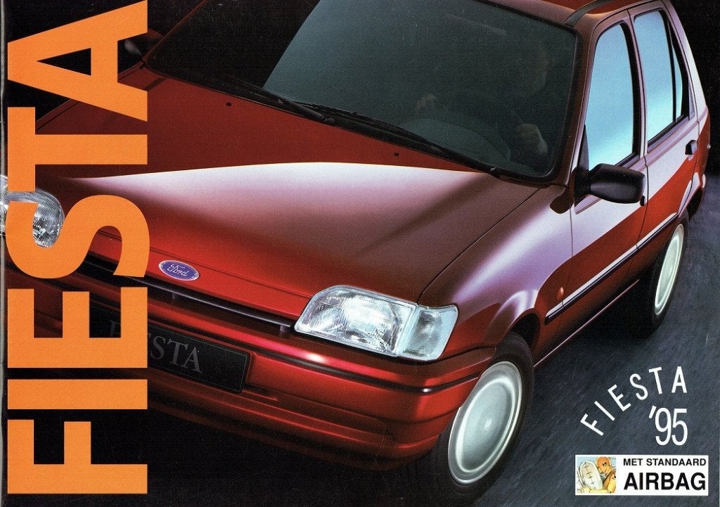 Folder Ford Fiesta (1995), Verzenden, Gelezen, Ford