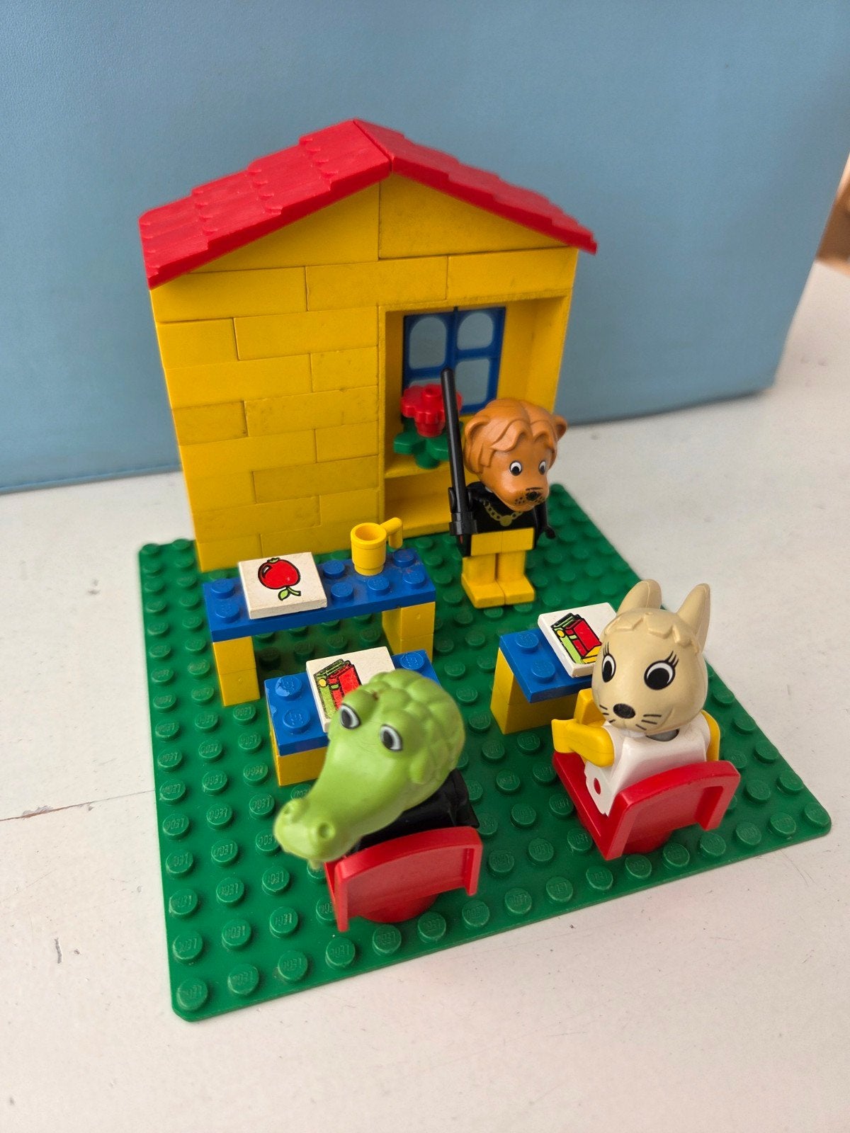 Lego Fabuland 3647 - School room, Gebruikt, Lego, Ophalen of Verzenden, Compleet