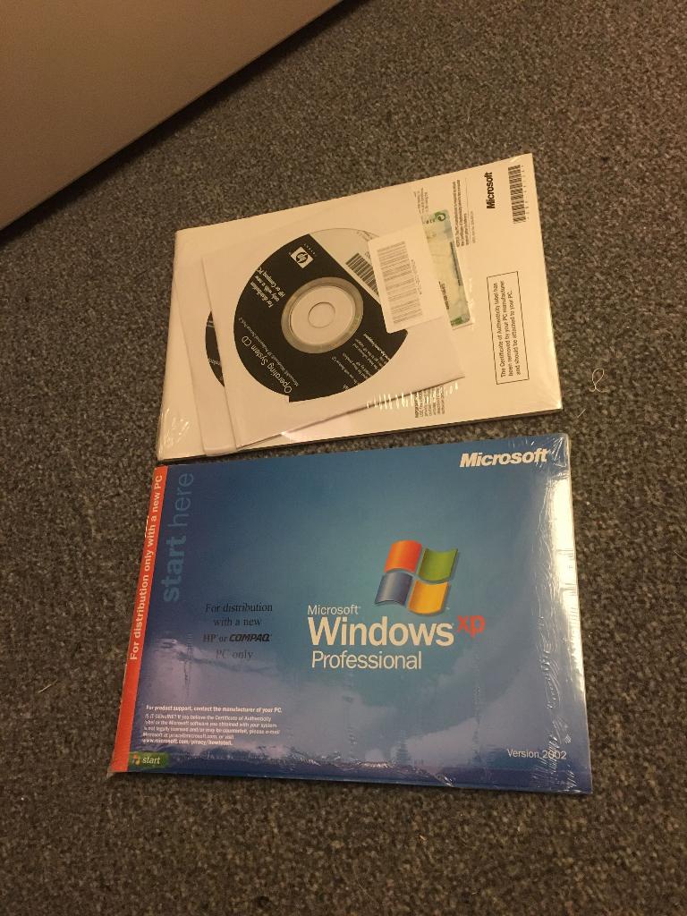 MS Windows XP Prof incl SP2 (HP) Engels [OS-15] nieuw 26-3, Computers en Software, Besturingssoftware, Ophalen of Verzenden, Nieuw