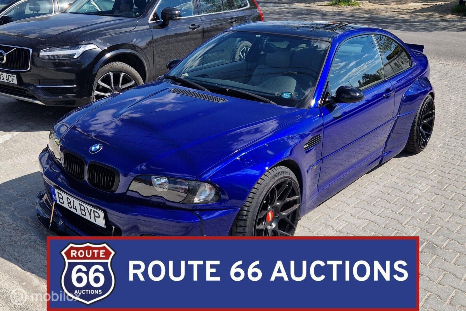 BMW M3 Coupe | 2001 | Route 66 Auctions, Auto's, Overige carrosserieën, Zwart, Bedrijf, Handgeschakeld