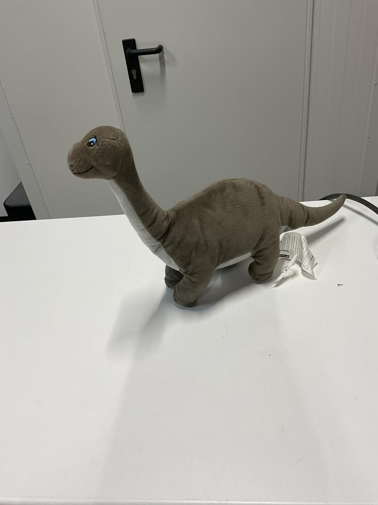 Ikea Jättelik Dinosaurus pluche in nieuwstaat, Ophalen, Zo goed als nieuw