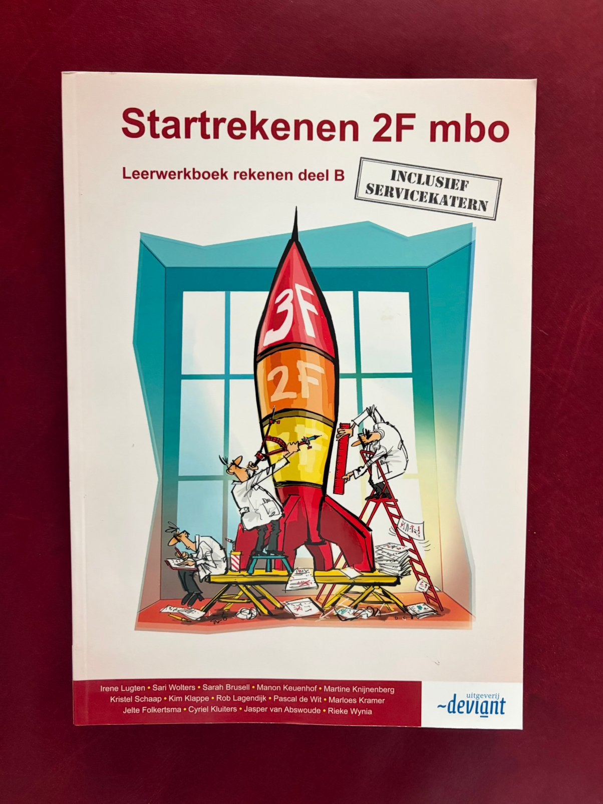 Startrekenen 2F MBO, Ophalen of Verzenden, Zo goed als nieuw, VMBO, Wiskunde B