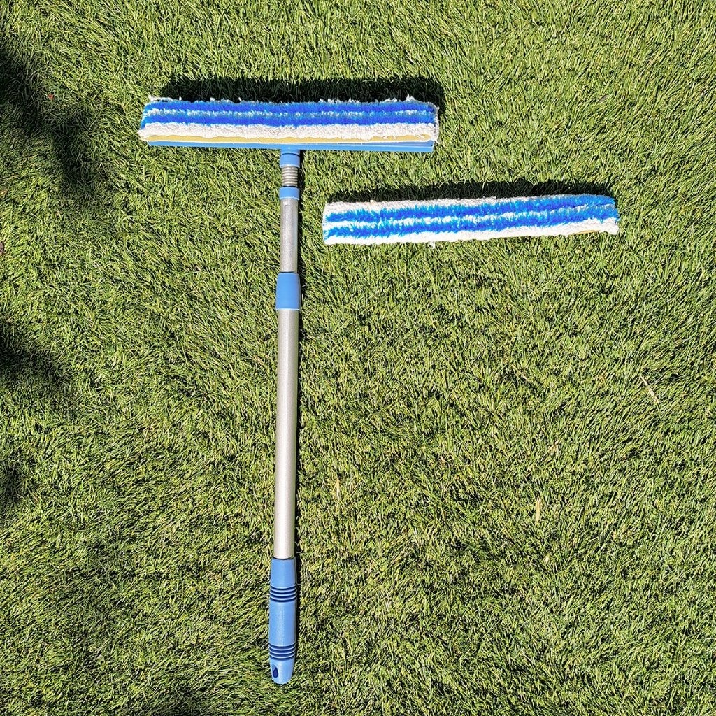 Éléphant 2-in-1 raamwisser met uitschuifbare telescoopsteel, Ophalen, Raamwisser of Trekker