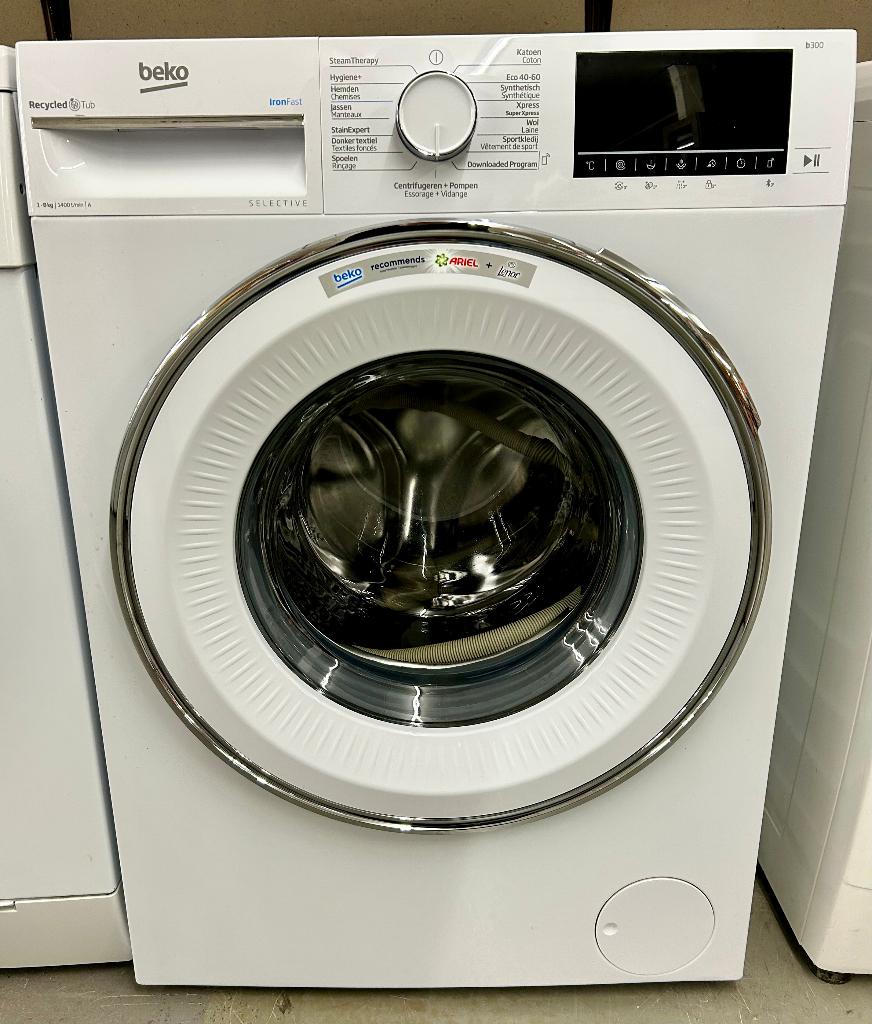Beko B3wt5841wb1 Wasmachine 8kg 1400t klasse A # 131, Ophalen, 1200 tot 1600 toeren, Gebruikt, 8 tot 10 kg