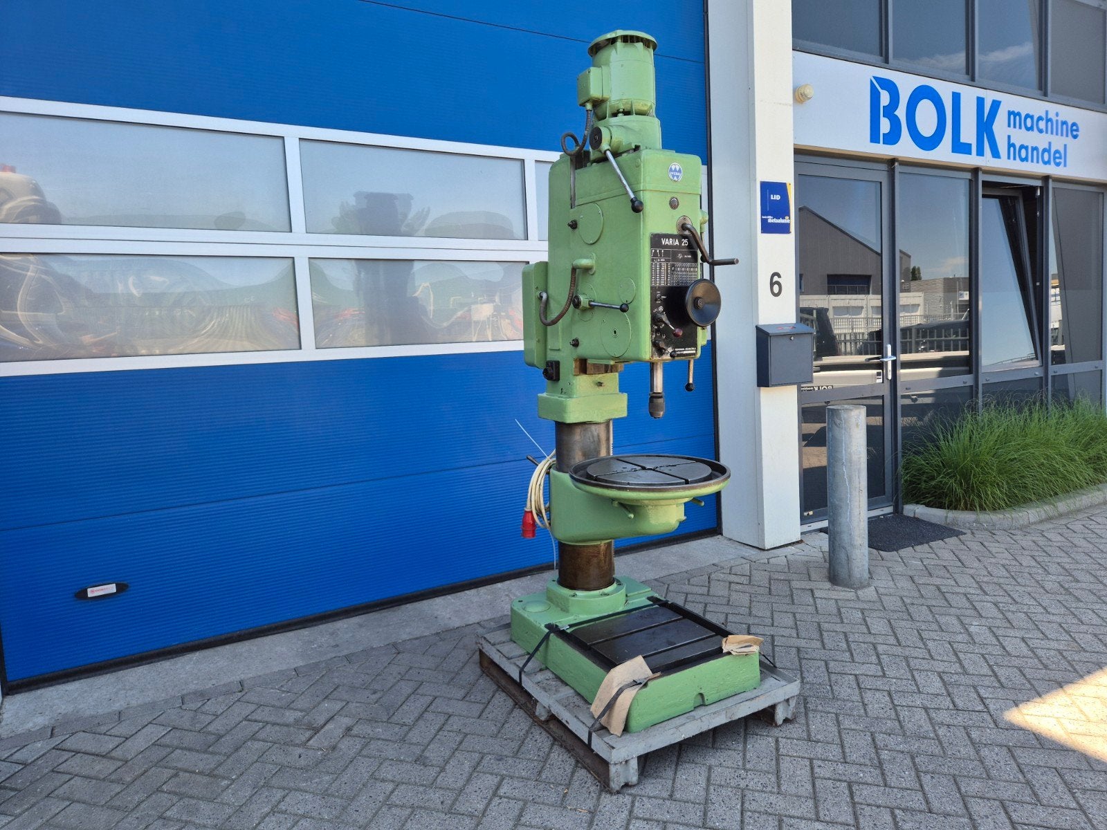 WEBO VARIA 25 Kolomboormachine Zware uitvoering!, Duitsland, Variabele snelheid, Info@bolkmachinehandel.nl, WEBO