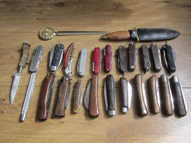 oude zakmessen, Ophalen of Verzenden, Landmacht, Nederland