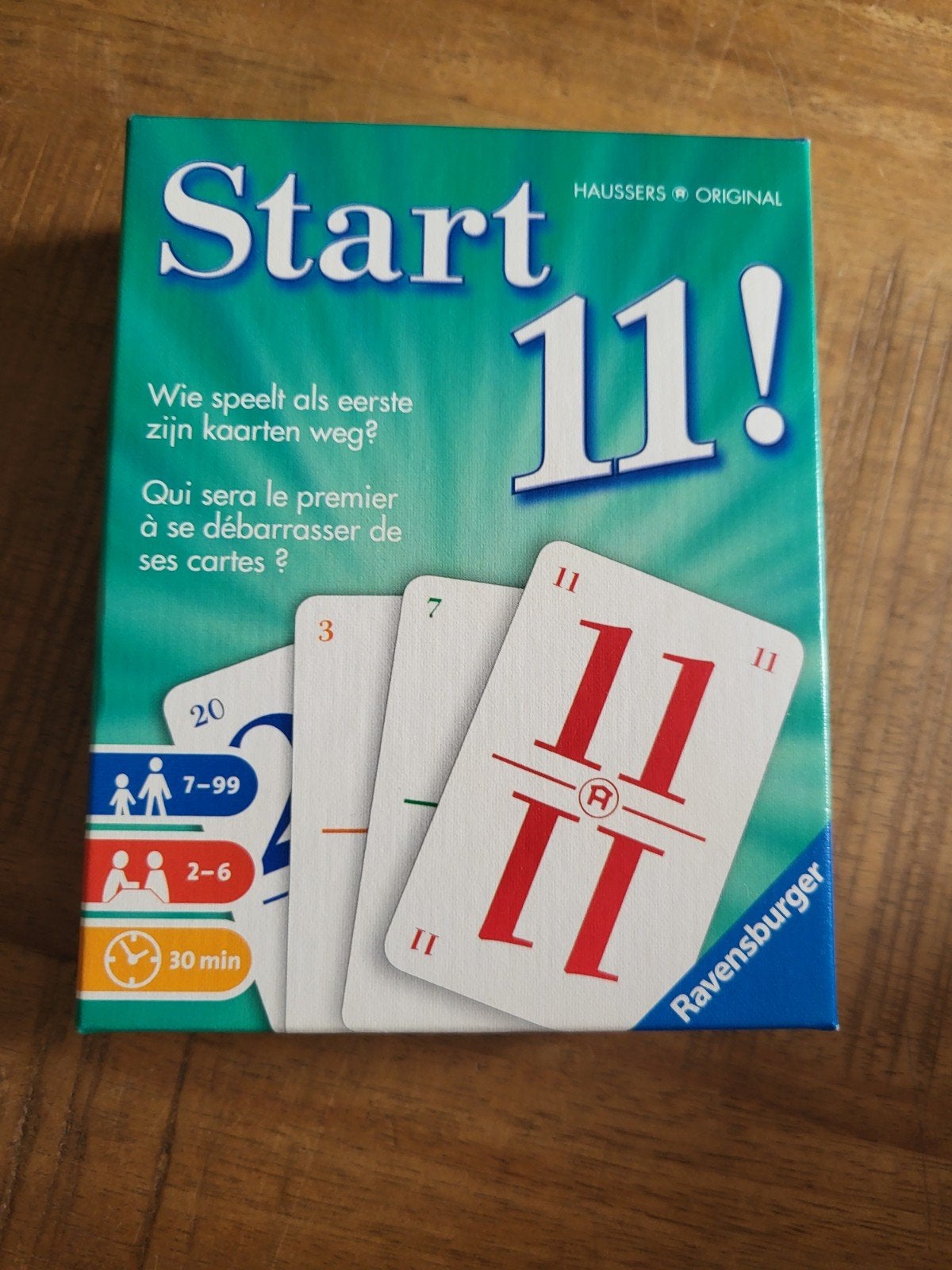 Compleet Start 11! kaartspel van Ravensburger, Hobby en Vrije tijd, Gezelschapsspellen | Kaartspellen, Vijf spelers of meer, Ophalen of Verzenden