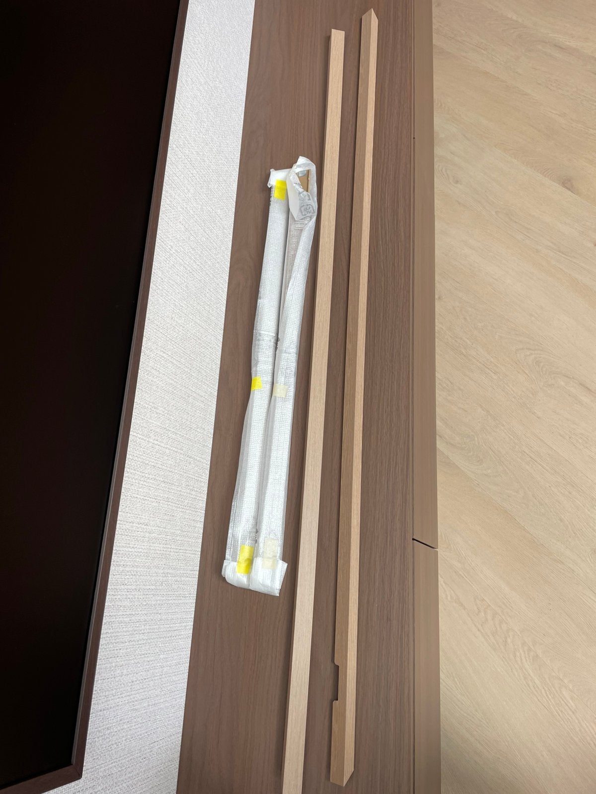 Losse Samsung The Frame lijst 55 inch 2025 Teak, Ophalen, Nieuw