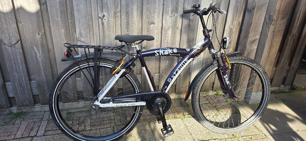 Batavus snake 26 inch, Fietsen en Brommers, Terugtraprem, Zo goed als nieuw, Batavus Snake, Handrem