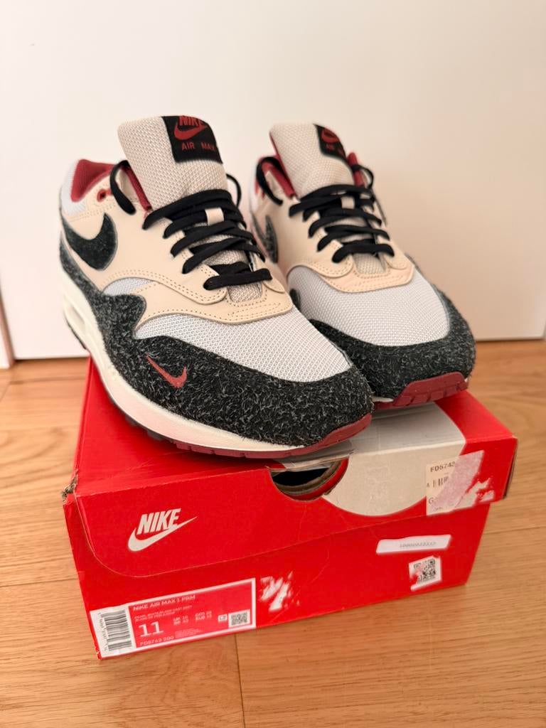 Nike Air Max 1 - Keep Rip’n Stop Slip’n 45, Overige kleuren, Nieuw, Ophalen of Verzenden, Sneakers of Gympen