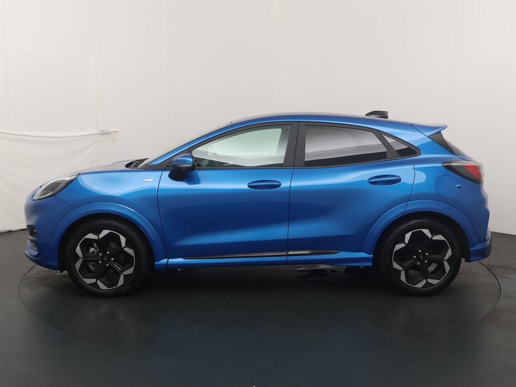 Ford Puma EcoBoost Hybrid 155 pk ST-Line X | Trekhaak | Wint, Automatische klimaatregeling, Zwart, Bedrijf, 155 pk