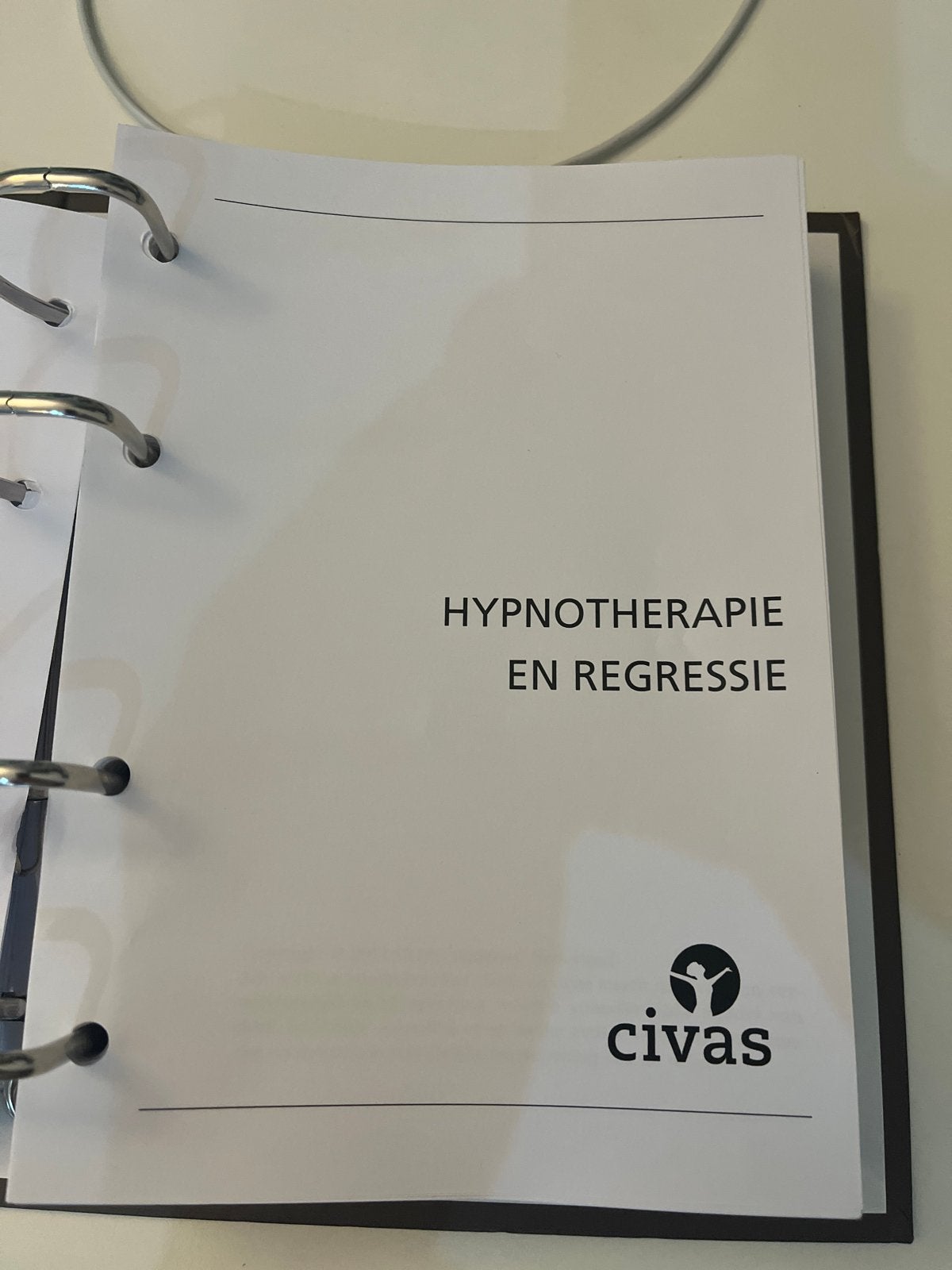 Civas Hypnotherapie en Regressie Deel 2, Boeken, Ophalen of Verzenden, Gelezen, HBO