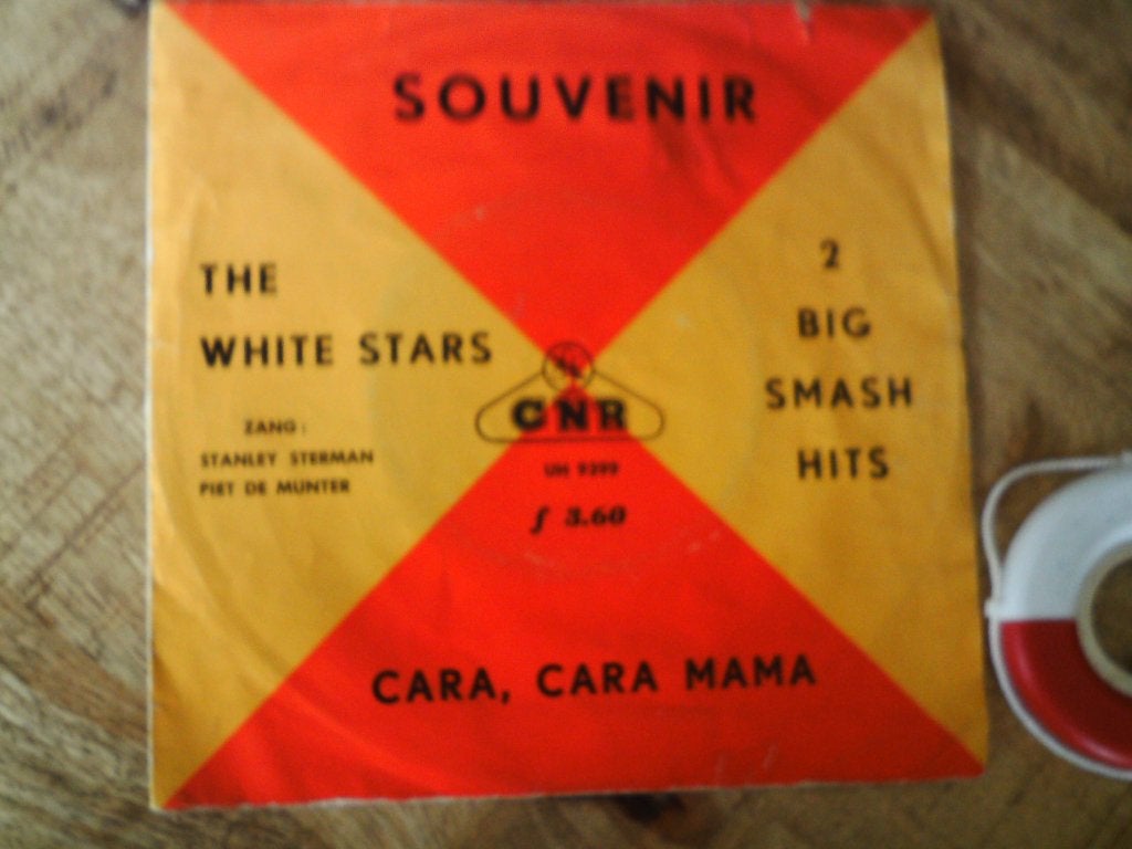 The White Stars - Souvenir / Cara, Cara Mama (7 inch) 30a, Wereldmuziek, 7 inch, Ophalen of Verzenden, Zo goed als nieuw