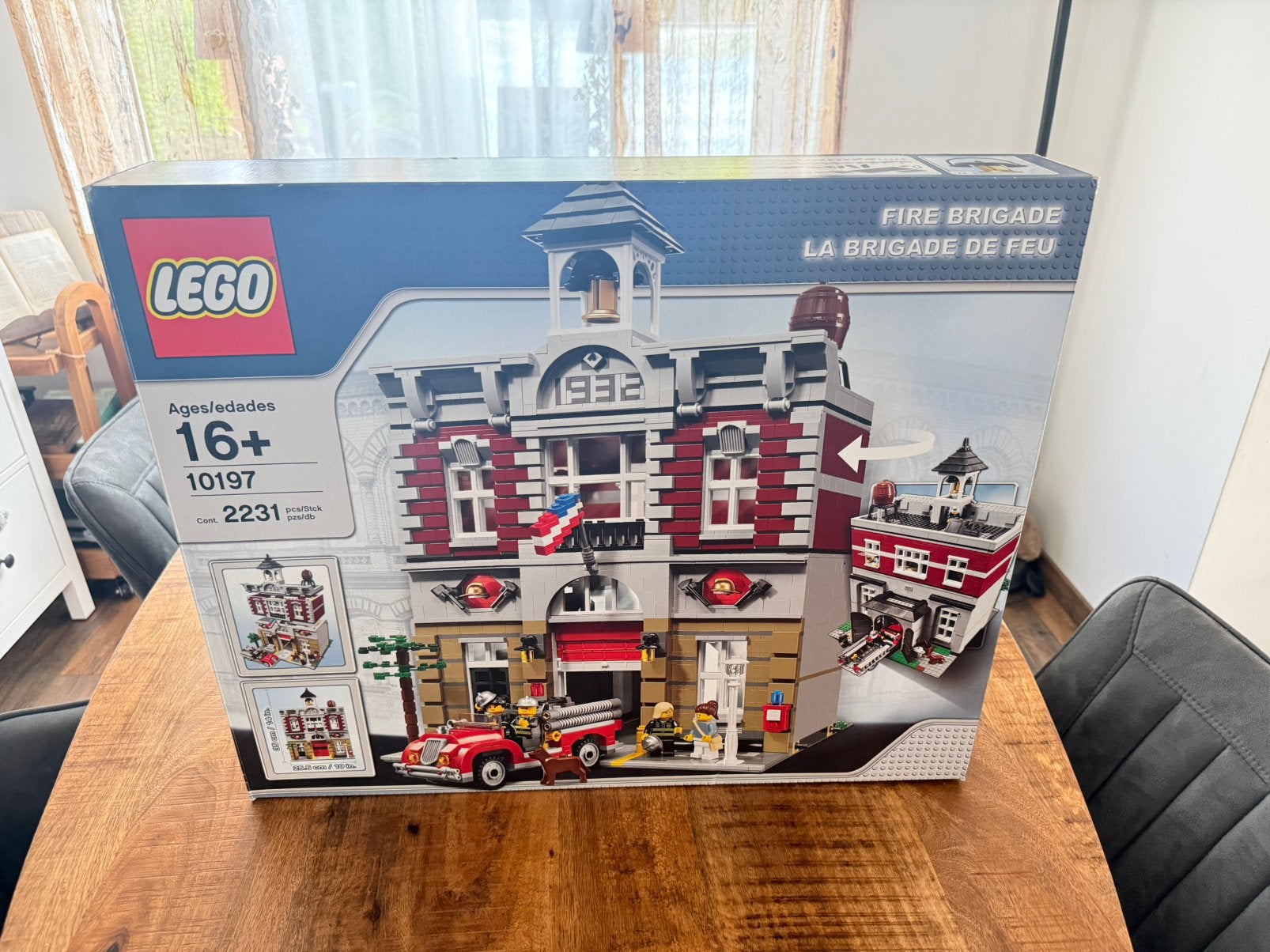 Lego 10197 Fire Brigade Compleet / Z.G.A.N.!!!, Kinderen en Baby's, Speelgoed | Duplo en Lego, Lego, Ophalen of Verzenden, Zo goed als nieuw