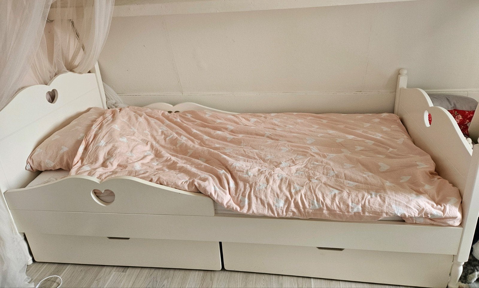 Emma bed 90x200 cm, Kinderen en Baby's, Ophalen, 85 tot 100 cm, Zo goed als nieuw, Lattenbodem